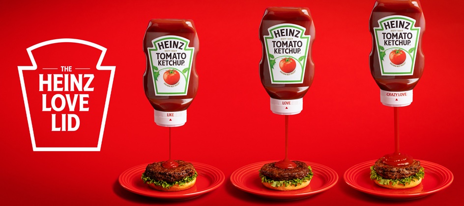 HEINZ introduces customizable Love Lid